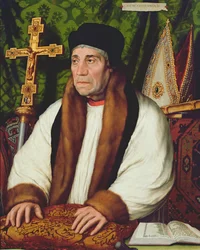 Portrait of William Warham, Archbishop of Canterbury, 1527
